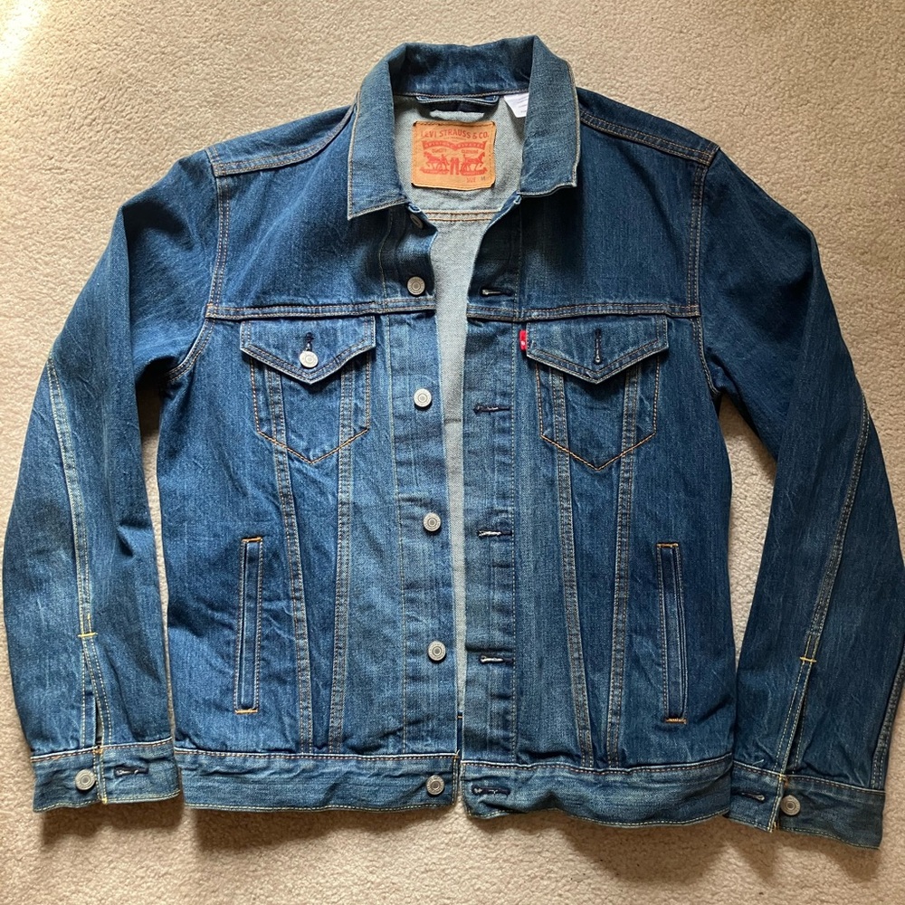 Levi's Blue Denim Red tag Jacket/M